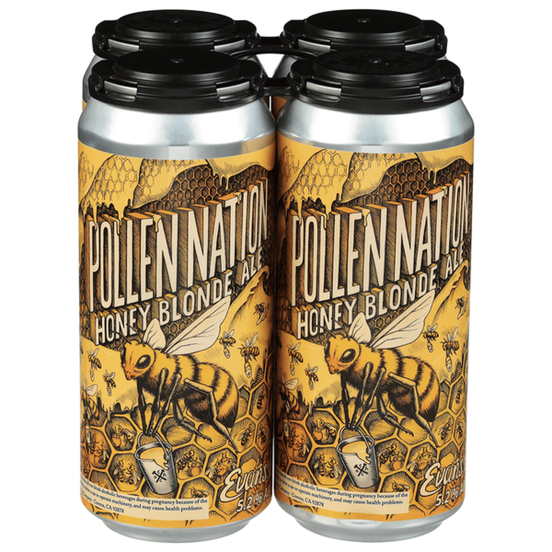 Evans Brewing Pollen Nation Honey Blonde Ale