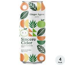 Sincere Cider Ginger Agave